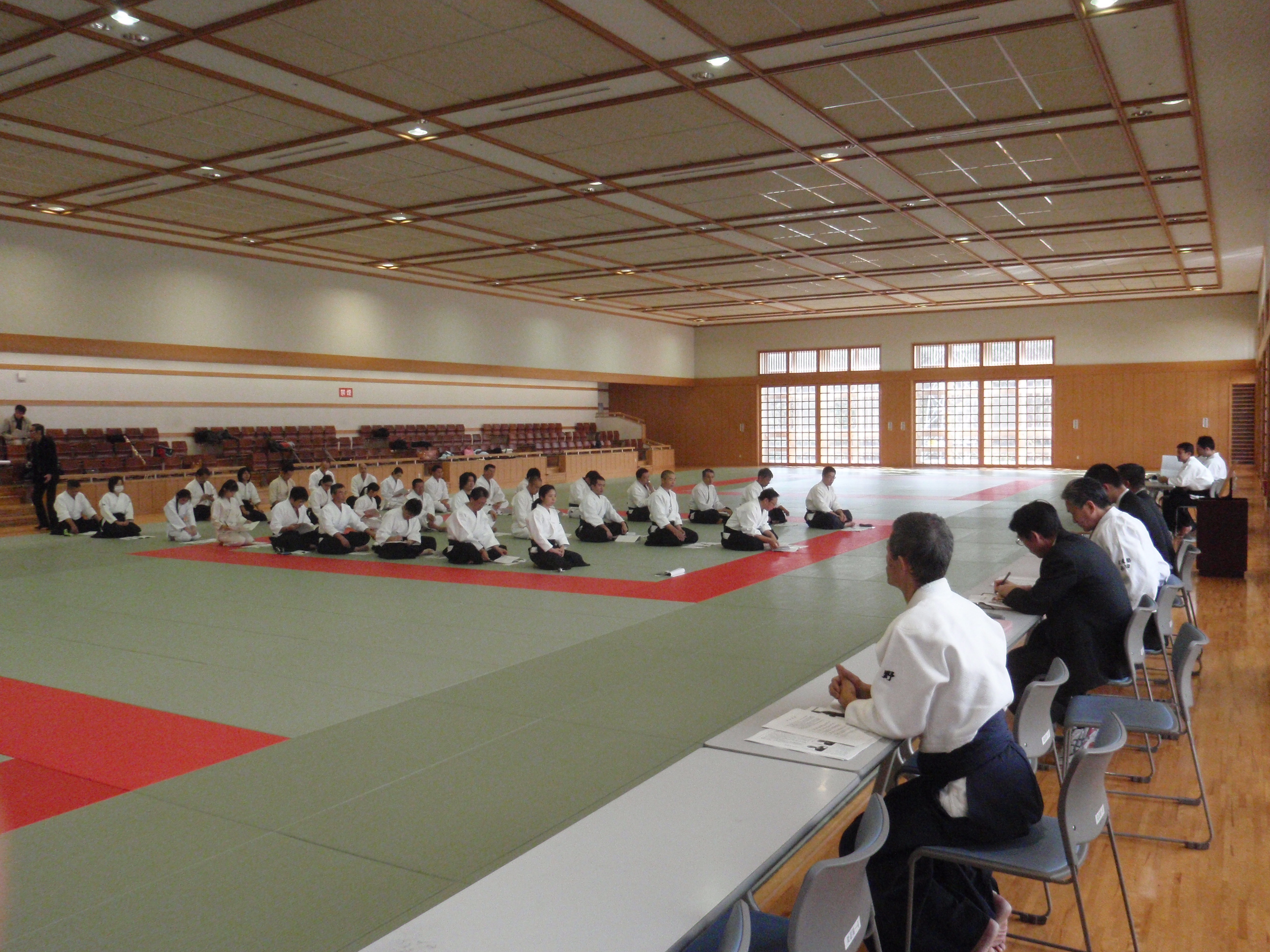 秋田県地域社会合気道指導者研修会が開催されました 一日目 秋田県合気道連盟